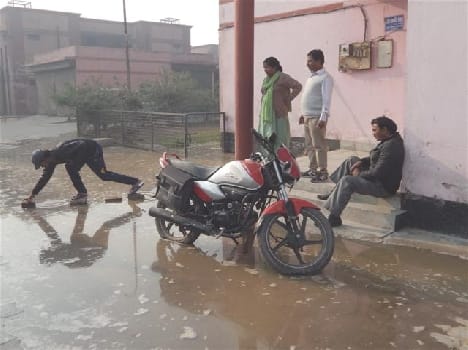 Pipe could not be right , the water crisis